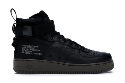 Nike SF Air Force 1 Mid Black Dark Hazel