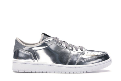 Jordan 1 Retro Low Pinnacle Metallic Silver - authentic Jordan sneakers