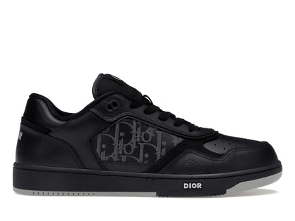 Dior B27 Low Black Dior Oblique Galaxy Leather Grey - authentic Dior sneakers