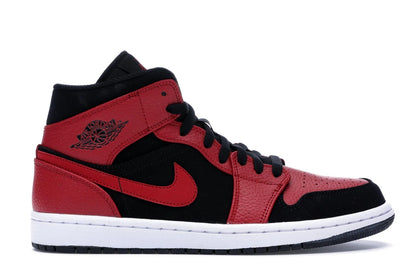 Jordan 1 Mid Reverse Bred - authentic Jordan sneakers