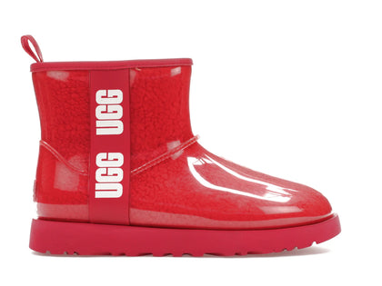 UGG Classic Clear Mini Boot Hibiscus Pink (Women's) - authentic UGG sneakers
