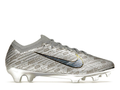 Nike Zoom Mercurial Vapor 15 Elite XXV SE FG Metallic Silver - authentic Nike sneakers