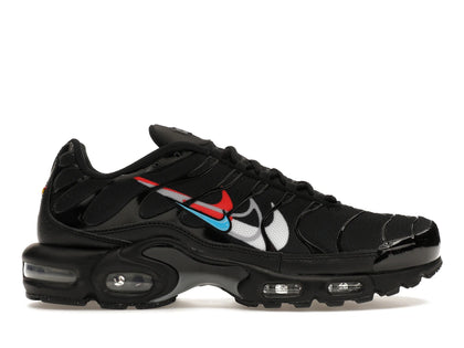 Nike Air Max Plus Multi Swoosh Black Crimson - authentic Nike sneakers