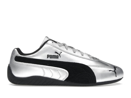 Puma Speedcat Metallic Silver Black - authentic Puma sneakers