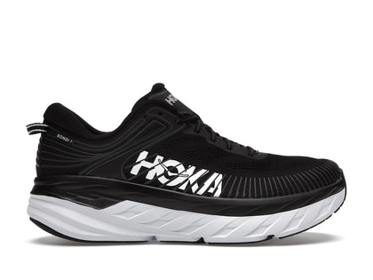 Hoka One One Bondi 7 Black White - authentic Hoka One One sneakers