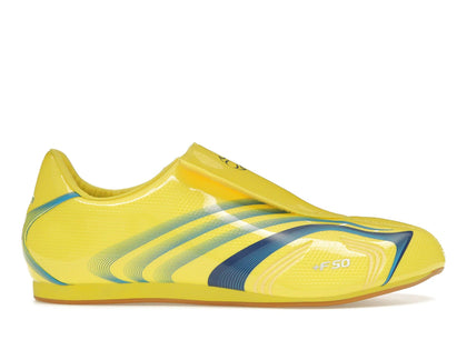 adidas F50 Taekwondo Bright Yellow Bright Blue (Women's) - authentic adidas sneakers