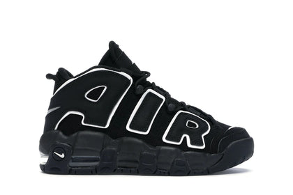 Nike Air More Uptempo Black White (GS) - authentic Nike sneakers
