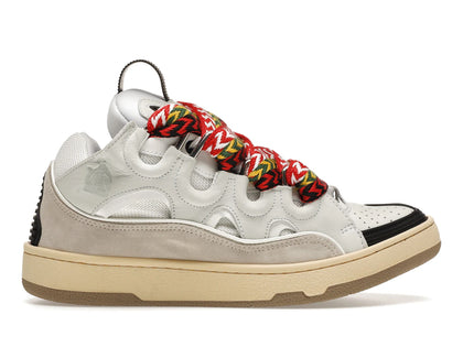 Lanvin Leather Curb White Ivory - authentic Lanvin sneakers