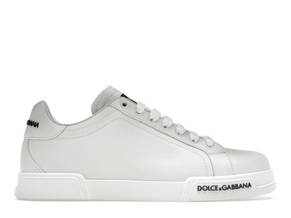Dolce & Gabbana Portofino Classic White Black - authentic Dolce & Gabbana sneakers