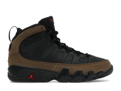 Jordan 9 Retro Olive (2024) (GS) - authentic Jordan sneakers