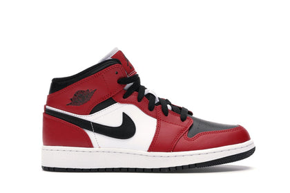Jordan 1 Mid Chicago Black Toe (GS) - authentic Jordan sneakers