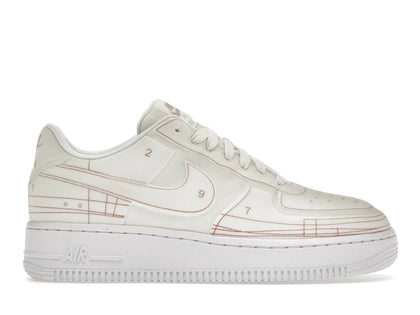 Nike Air Force 1 Low '07 LX Blueprint Summit White (Women's) - authentic Nike sneakers