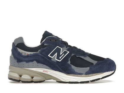 New Balance 2002R Protection Pack Navy Grey - authentic New Balance sneakers
