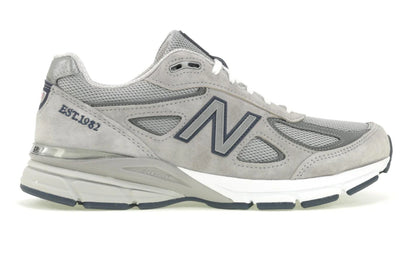 New Balance 990v4 MiUSA Est. 1982 Grey - authentic New Balance sneakers