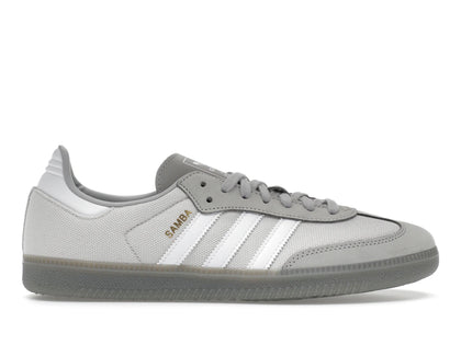 adidas Samba OG Grey Cloud White Grey - authentic adidas sneakers
