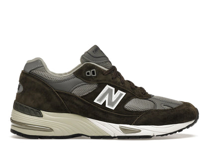 New Balance 991 Olive Green - authentic New Balance sneakers