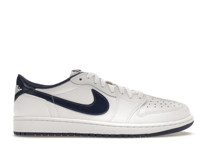 Jordan 1 Retro Low Metallic Blue - authentic Jordan sneakers