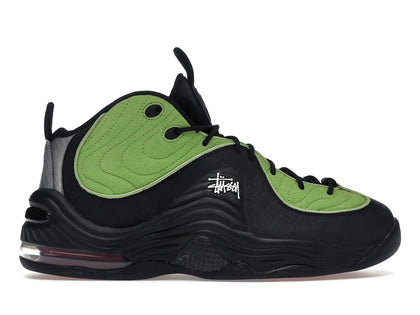 Nike Air Penny 2 Stussy Vivid Green Black - authentic Nike sneakers