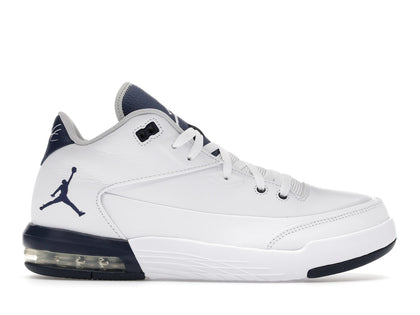Jordan Flight Origin 3 White Midnight Navy Neutral Grey - authentic Jordan sneakers