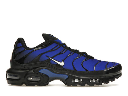 Nike Air Max Plus Premium Black Racer Blue - authentic Nike sneakers