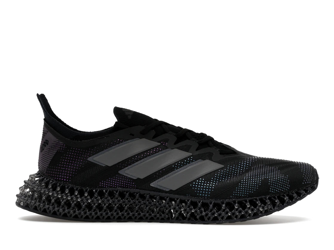 adidas 4DFWD 4 Core Black Iron Metallic Grey Strata - vue 360