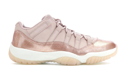 Jordan 11 Retro Low Rose Gold (Women's) - authentic Jordan sneakers