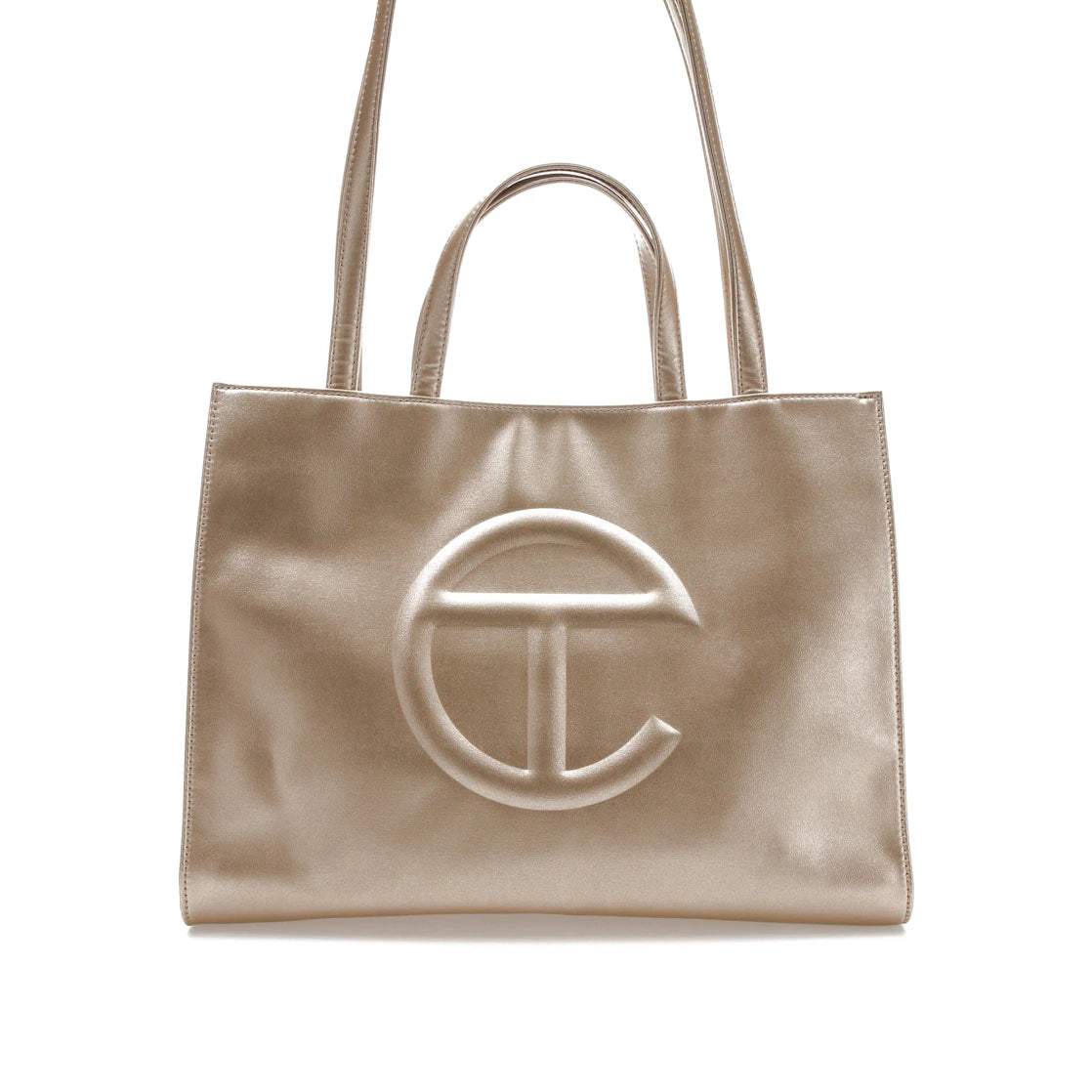 Telfar Shopping Bag Medium Gold