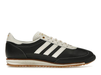 adidas SL 72 Core Black Leather (Women's) - authentic adidas sneakers