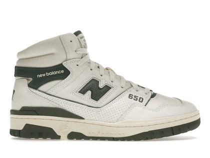 New Balance 650R Aime Leon Dore White Green - authentic New Balance sneakers