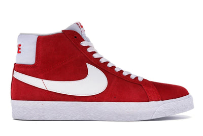 Nike SB Blazer Mid Red Suede (2017)