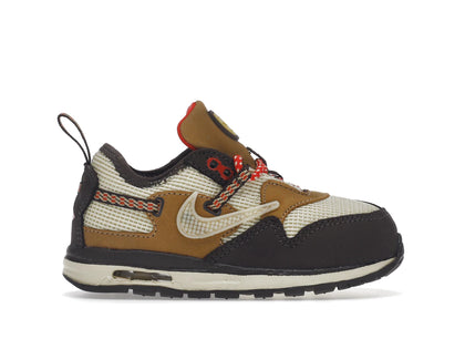 Nike Air Max 1 Travis Scott Cactus Jack Baroque Brown (TD) - authentic Nike sneakers
