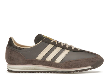 adidas SL 72 OG Charcoal Crystal Sand Brown (Women's) - authentic adidas sneakers