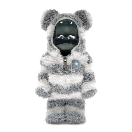 Bearbrick x Gelato Pique Pajamas 400% White/Blue - authentic Bearbrick product