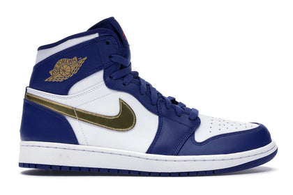 Jordan 1 Retro Gold Medal - authentic Jordan sneakers