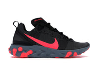 Nike React Element 55 Black Solar Red