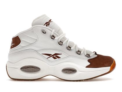 Reebok Question Mid Mocha Toe - authentic Reebok sneakers