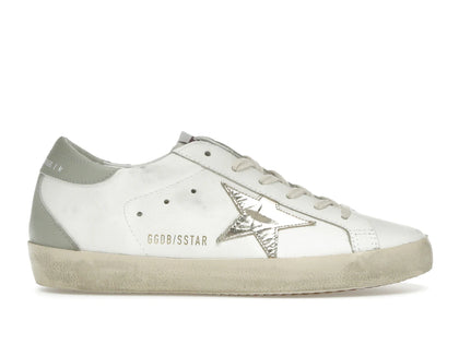 Golden Goose Superstar Deluxe White Platinum Grey (Women's) - authentic Golden Goose sneakers