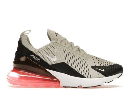 Nike Air Max 270 Light Bone Hot Punch - authentic Nike sneakers