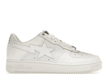A Bathing Ape Bape Sta Triple White - authentic BAPE sneakers
