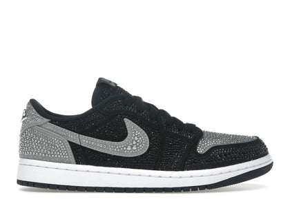 Jordan 1 Retro Low OG Swarovski Stealth (Women's) - authentic Jordan sneakers