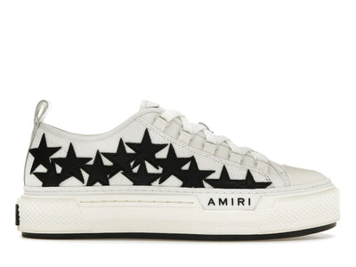 AMIRI Stars Court Low White Black