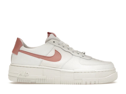 Nike Air Force 1 Low Pixel White Rust Pink (Women's) - authentic Nike sneakers