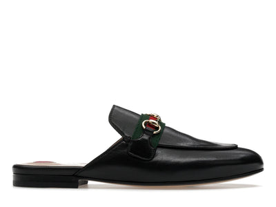 Gucci Princetown Slipper Black Web Leather