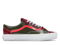 Vans LX Old Skool 36 Patent Leather Bordeaux Olive