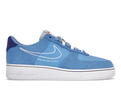Nike Air Force 1 Low First Use University Blue - authentic Nike sneakers