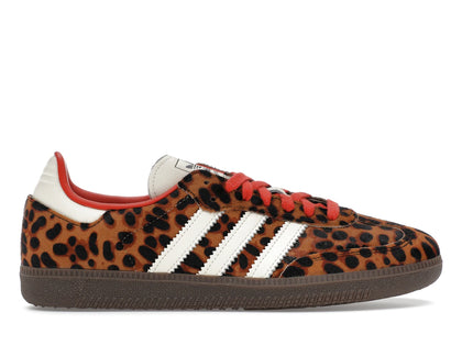 adidas Samba OG Preloved Red Leopard (Women's) - authentic adidas sneakers