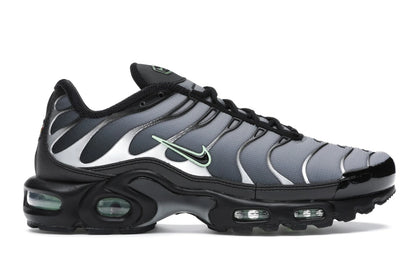 Nike Air Max Plus Black Particle Grey Vapour Green - authentic Nike sneakers