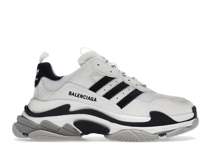 Balenciaga Triple S adidas White Black - authentic Balenciaga sneakers