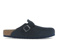 Birkenstock Boston Embossed Corduroy Suede Midnight