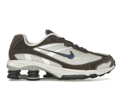 Nike Shox Ride 2 Baroque Brown Diffused Blue - authentic Nike sneakers